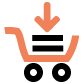 Download cart icon